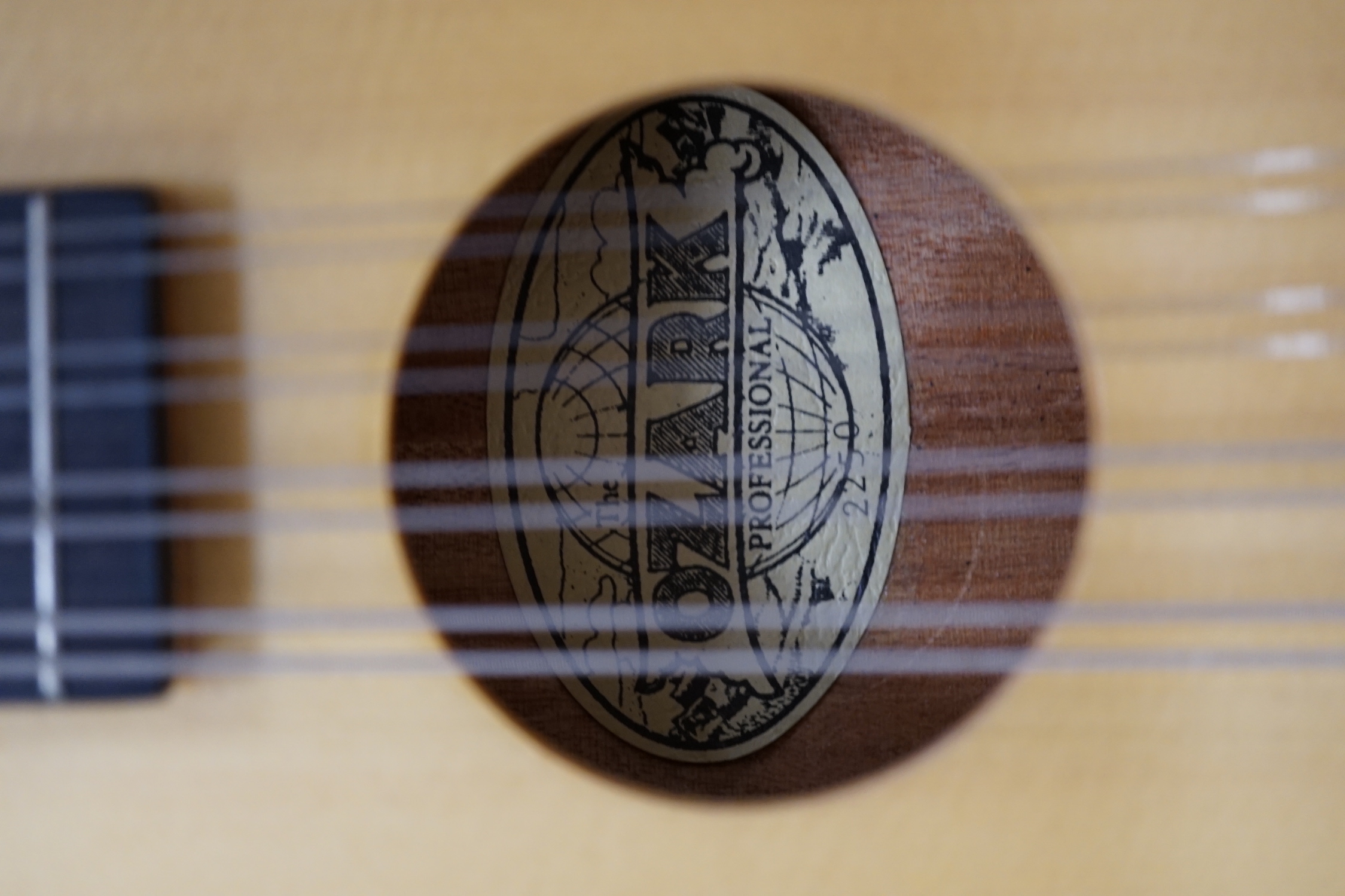 A cased 'Army and Navy' model Ozark mandolin, body length 29cm, in a good hard case